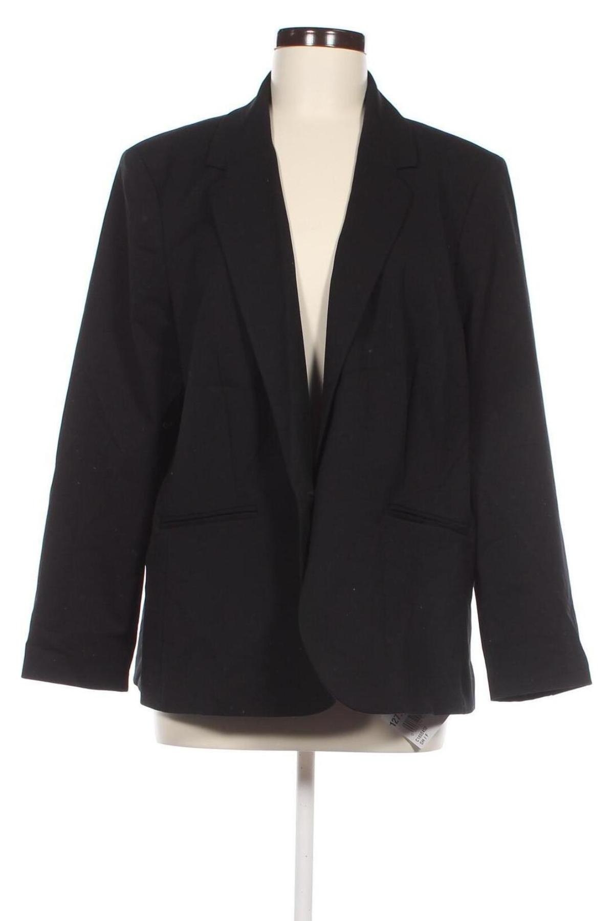Γυναικείο σακάκι C&A, Μέγεθος XXL, Χρώμα Μαύρο, Τιμή 17,69 €