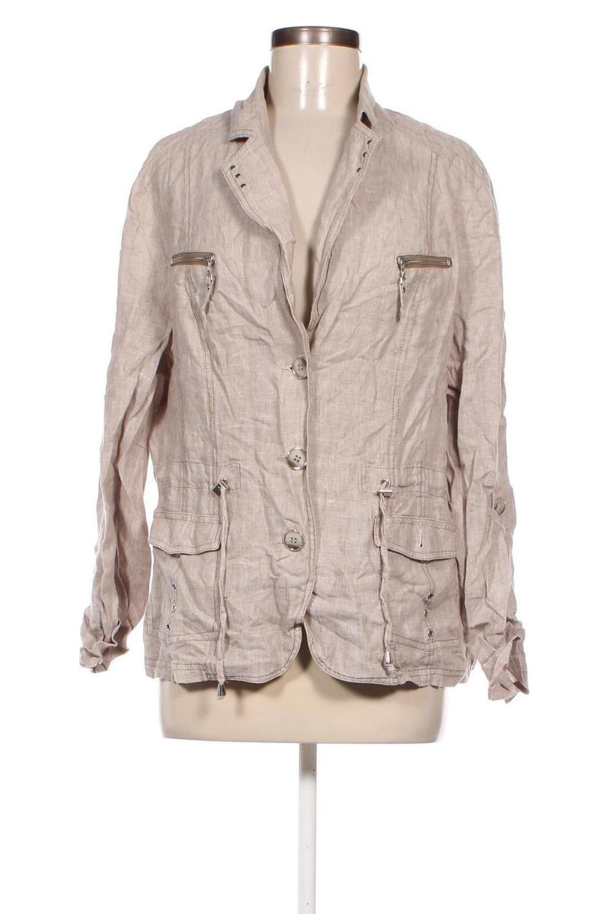 Damen Blazer Canda, Größe M, Farbe Beige, Preis € 13,78