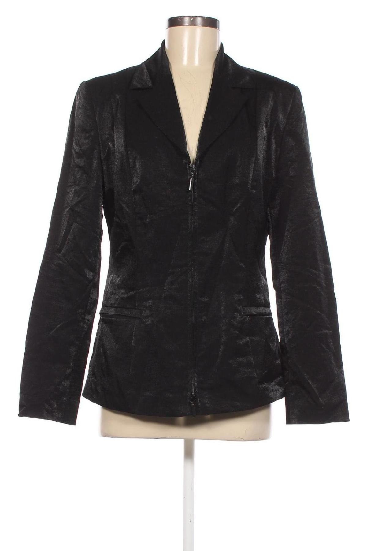 Damen Blazer Carlo Colucci, Größe M, Farbe Schwarz, Preis 35,38 €