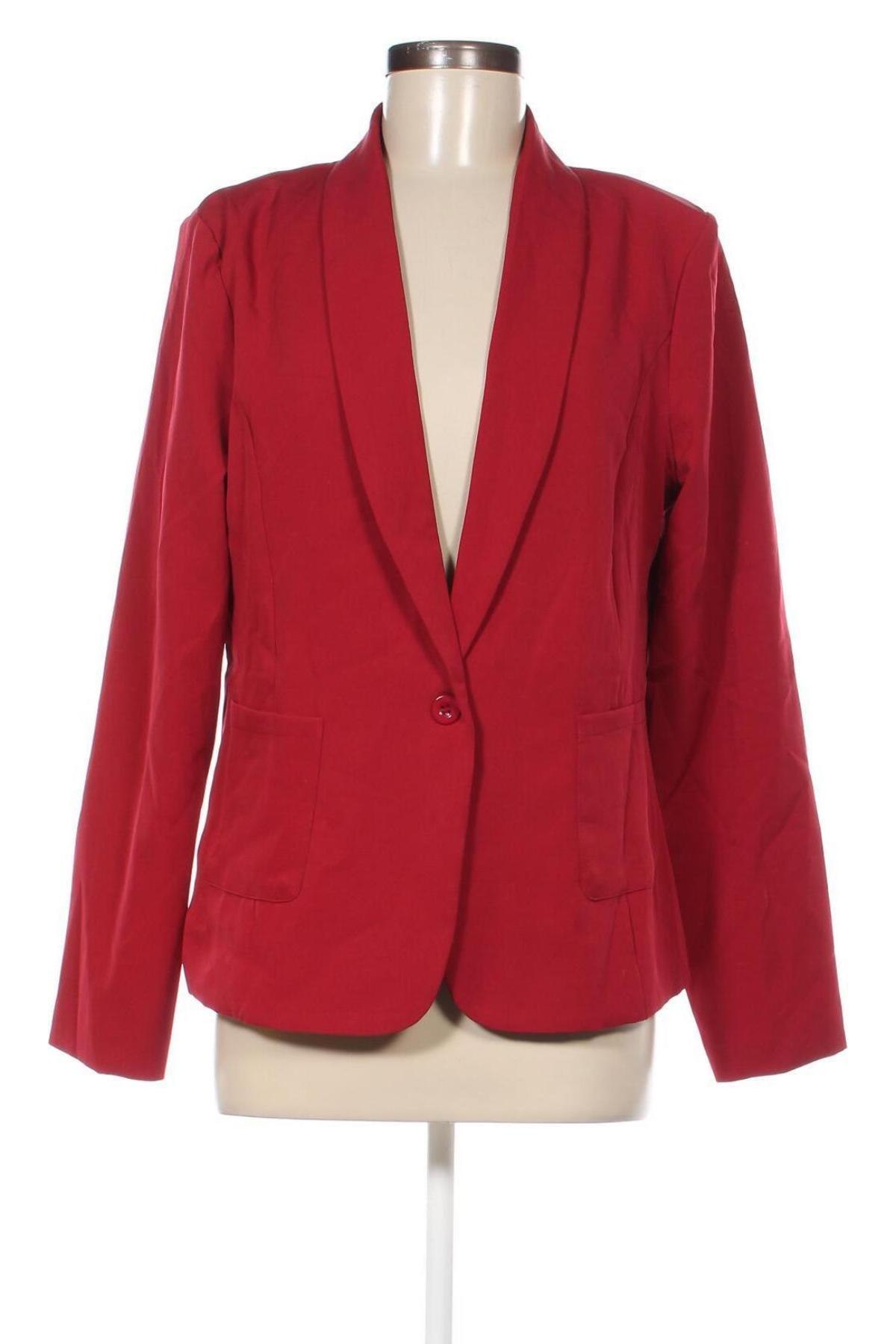 Damen Blazer ChicMe, Größe XL, Farbe Rot, Preis € 16,84