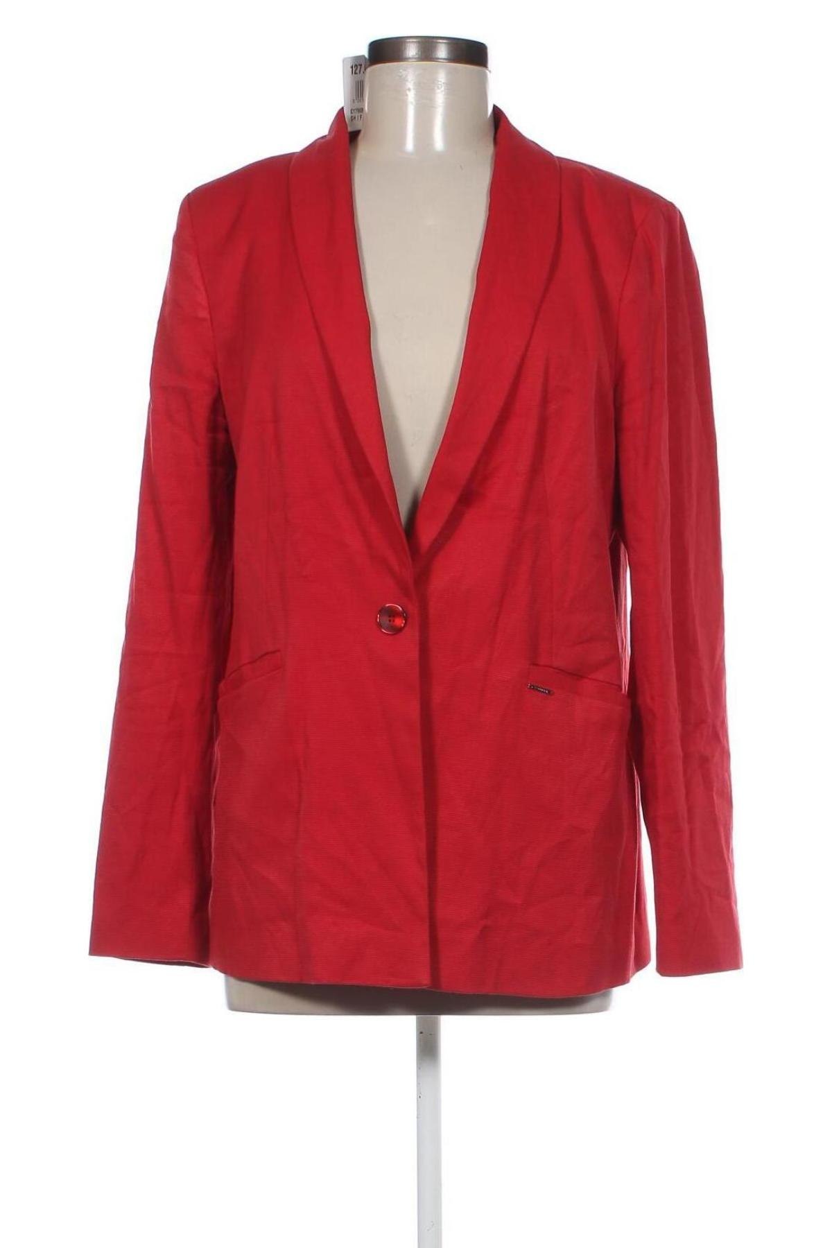 Γυναικείο σακάκι Comma,, Μέγεθος L, Χρώμα Κόκκινο, Τιμή 31,46 €