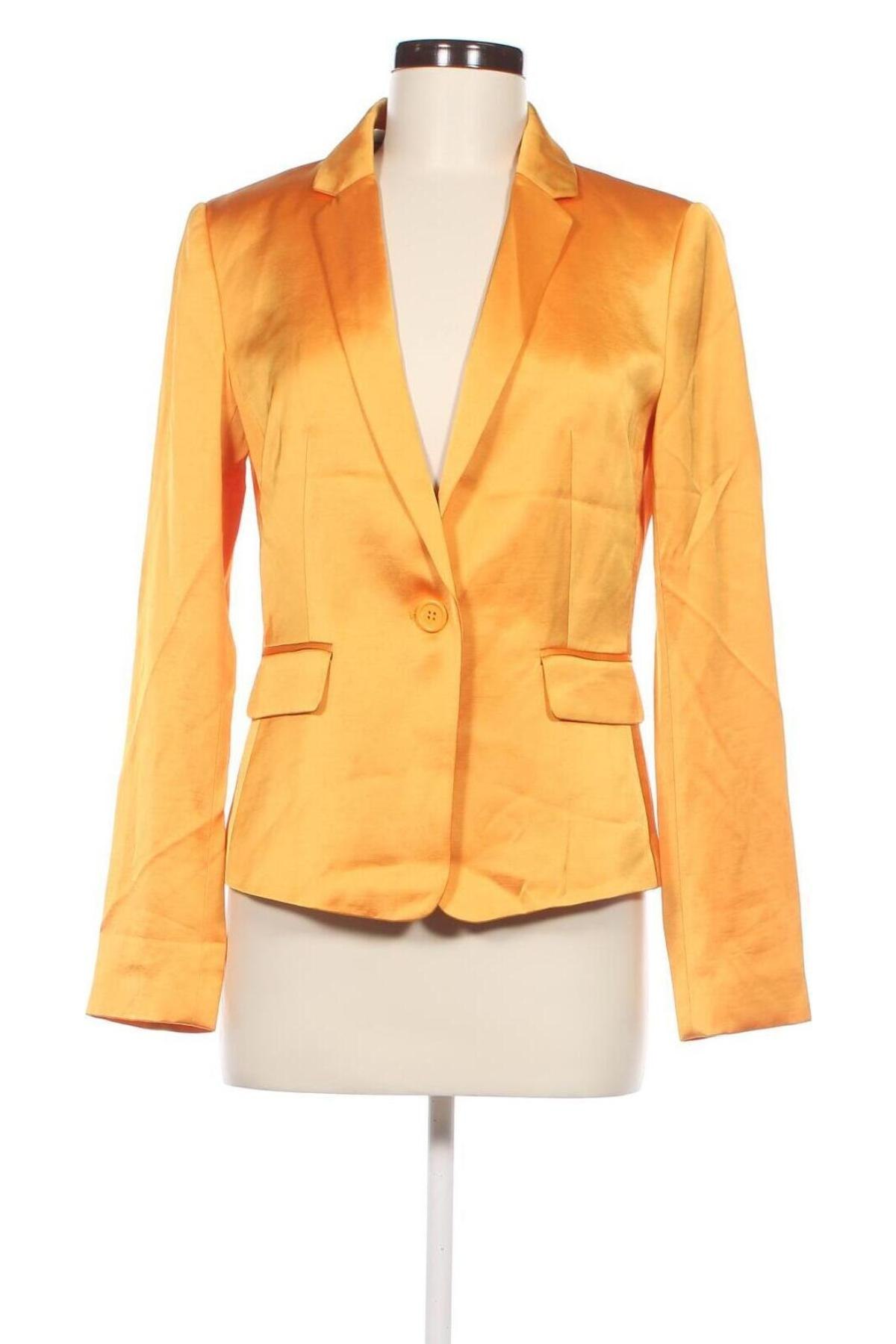 Γυναικείο σακάκι Comma,, Μέγεθος S, Χρώμα Κίτρινο, Τιμή 34,95 €