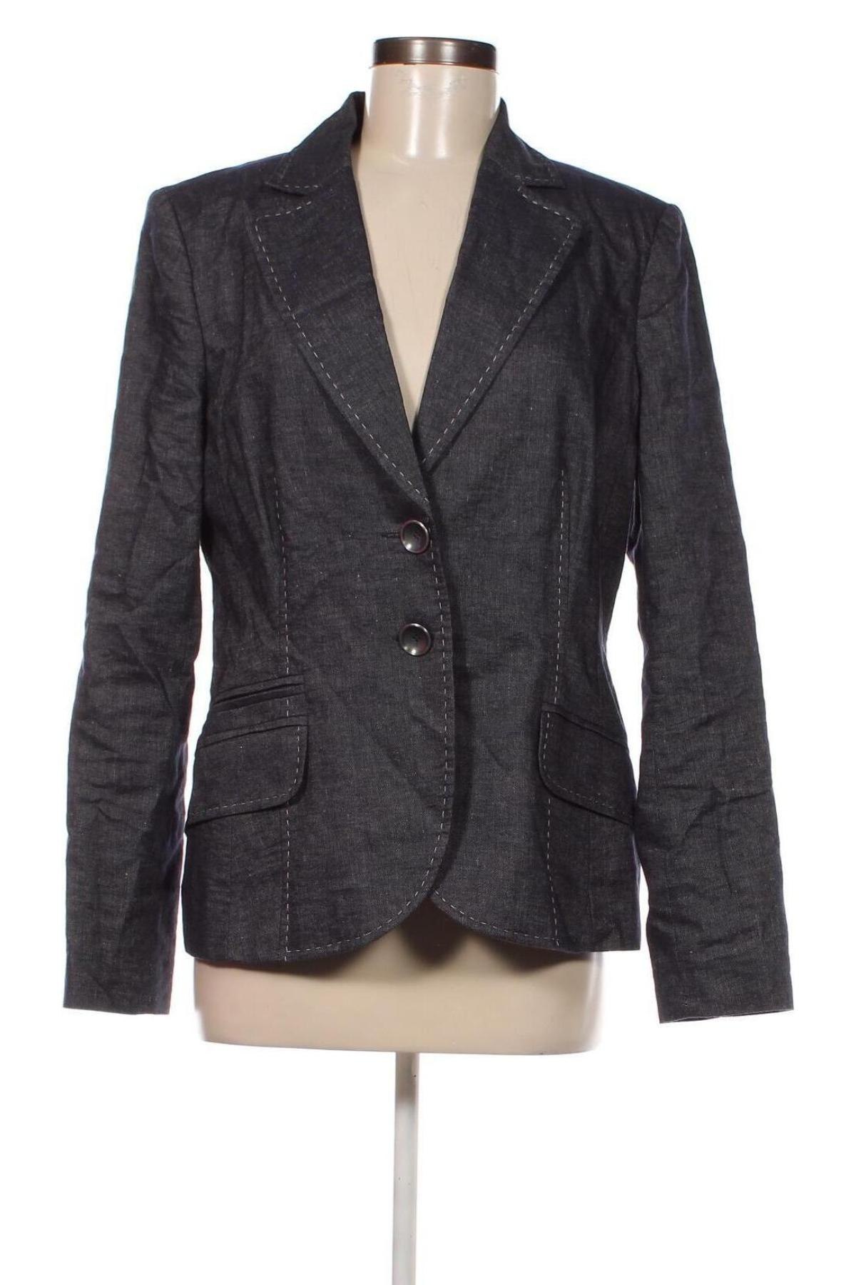 Damen Blazer Comma,, Größe L, Farbe Blau, Preis € 9,99