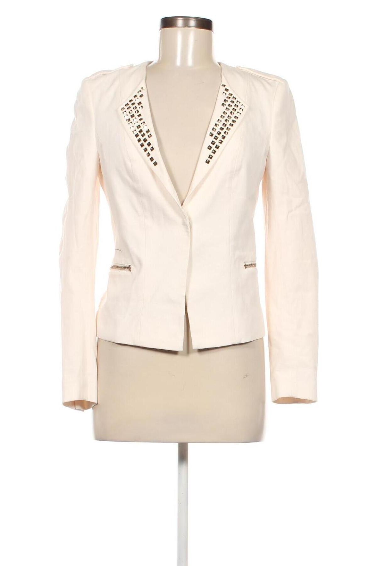 Γυναικείο σακάκι H&M, Μέγεθος M, Χρώμα Εκρού, Τιμή 9,53 €