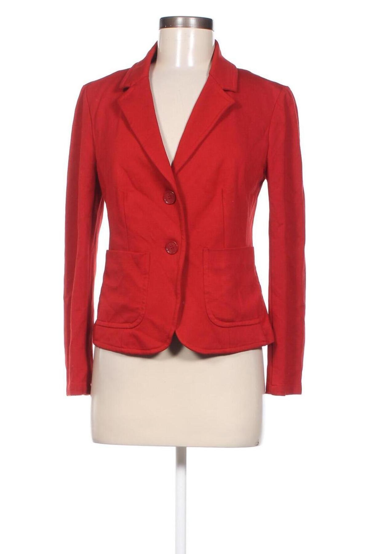 Damen Blazer Hallhuber, Größe M, Farbe Rot, Preis 39,32 €