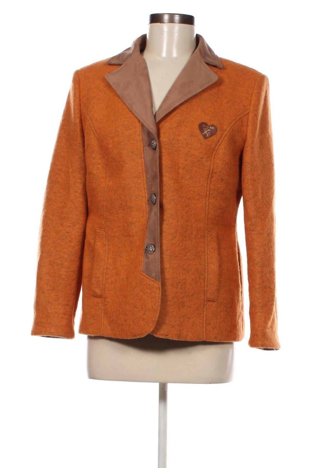 Damen Blazer Mona, Größe L, Farbe Orange, Preis 24,63 €