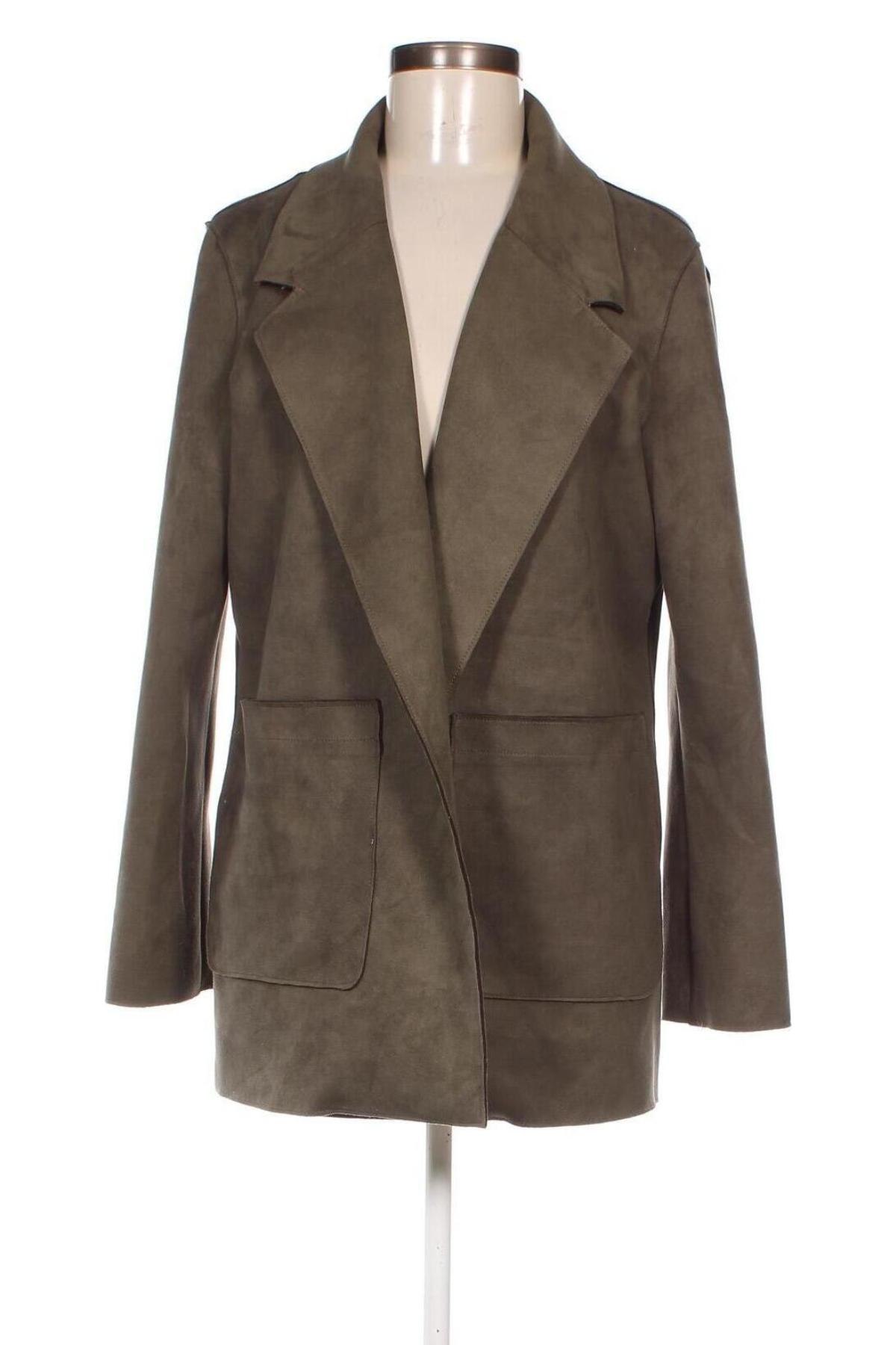 Дамско сако Pull&Bear, Размер M, Цвят Зелен, Цена 19,80 лв.