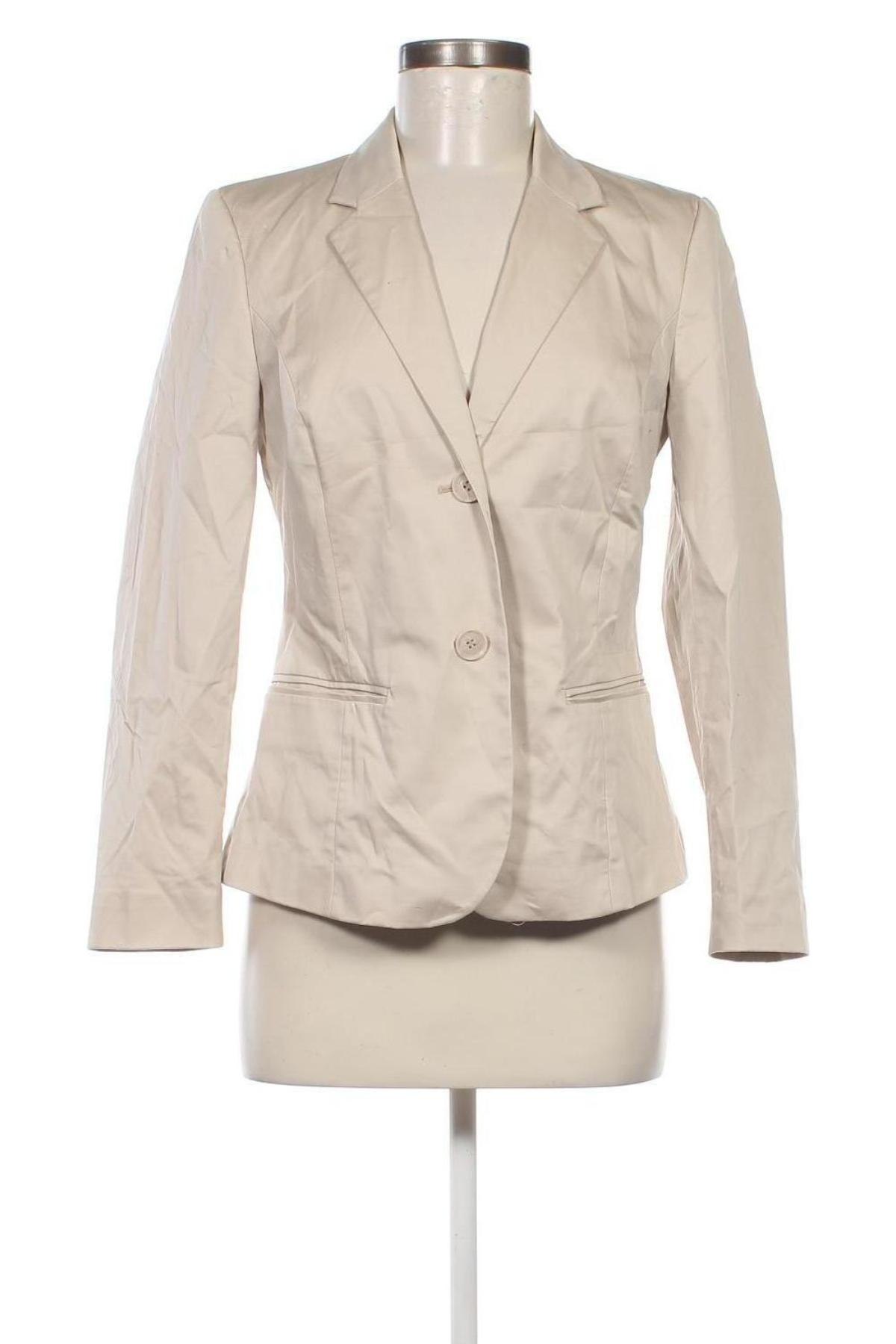 Γυναικείο σακάκι Sisley, Μέγεθος XS, Χρώμα  Μπέζ, Τιμή 38,45 €