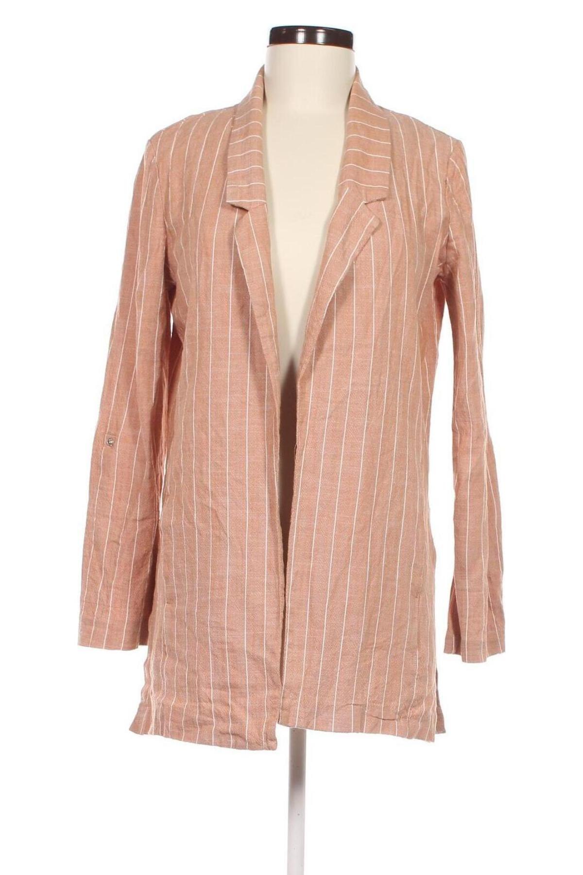 Damen Blazer Stradivarius, Größe S, Farbe Beige, Preis 15,31 €