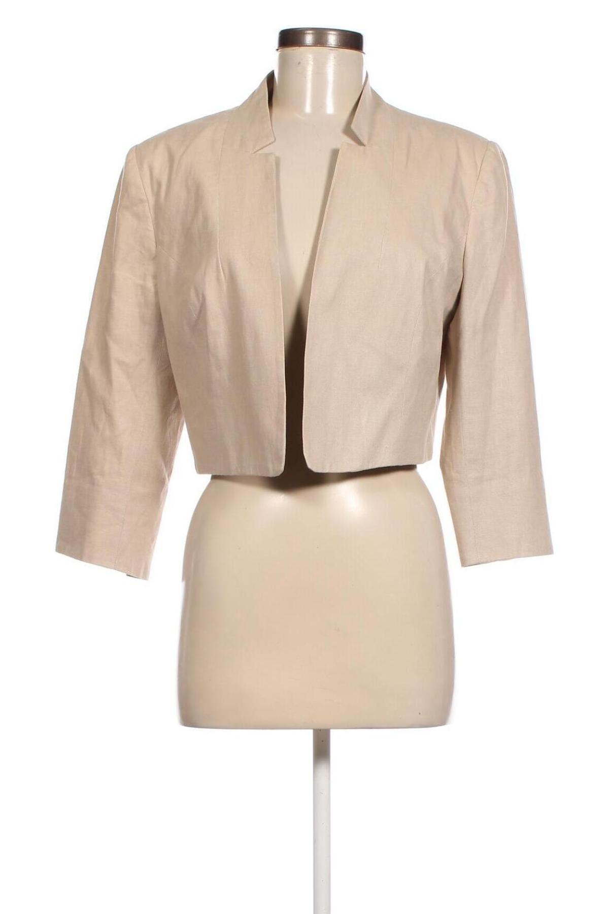 Damen Blazer The Collection by Debenhams, Größe L, Farbe Beige, Preis 8,84 €