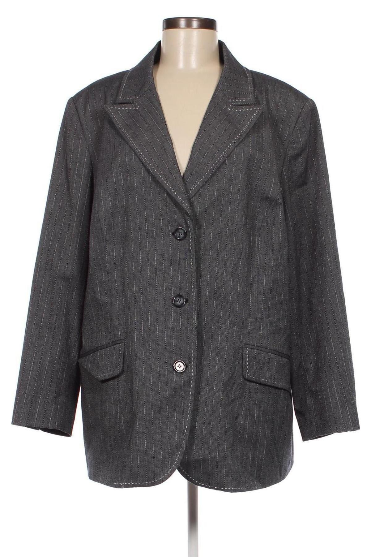 Damen Blazer Ulla Popken, Größe XXL, Farbe Schwarz, Preis € 25,05