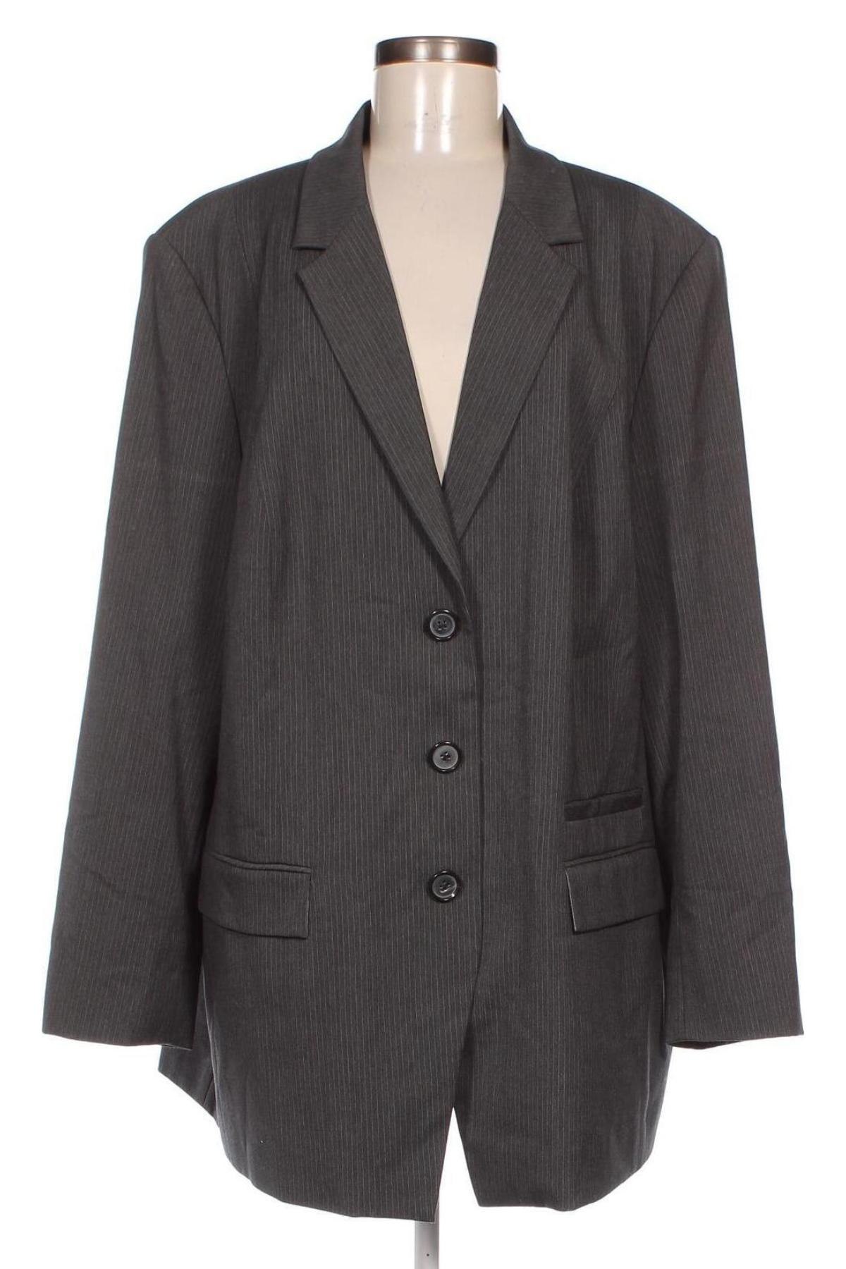 Damen Blazer Ulla Popken, Größe L, Farbe Grau, Preis € 20,88