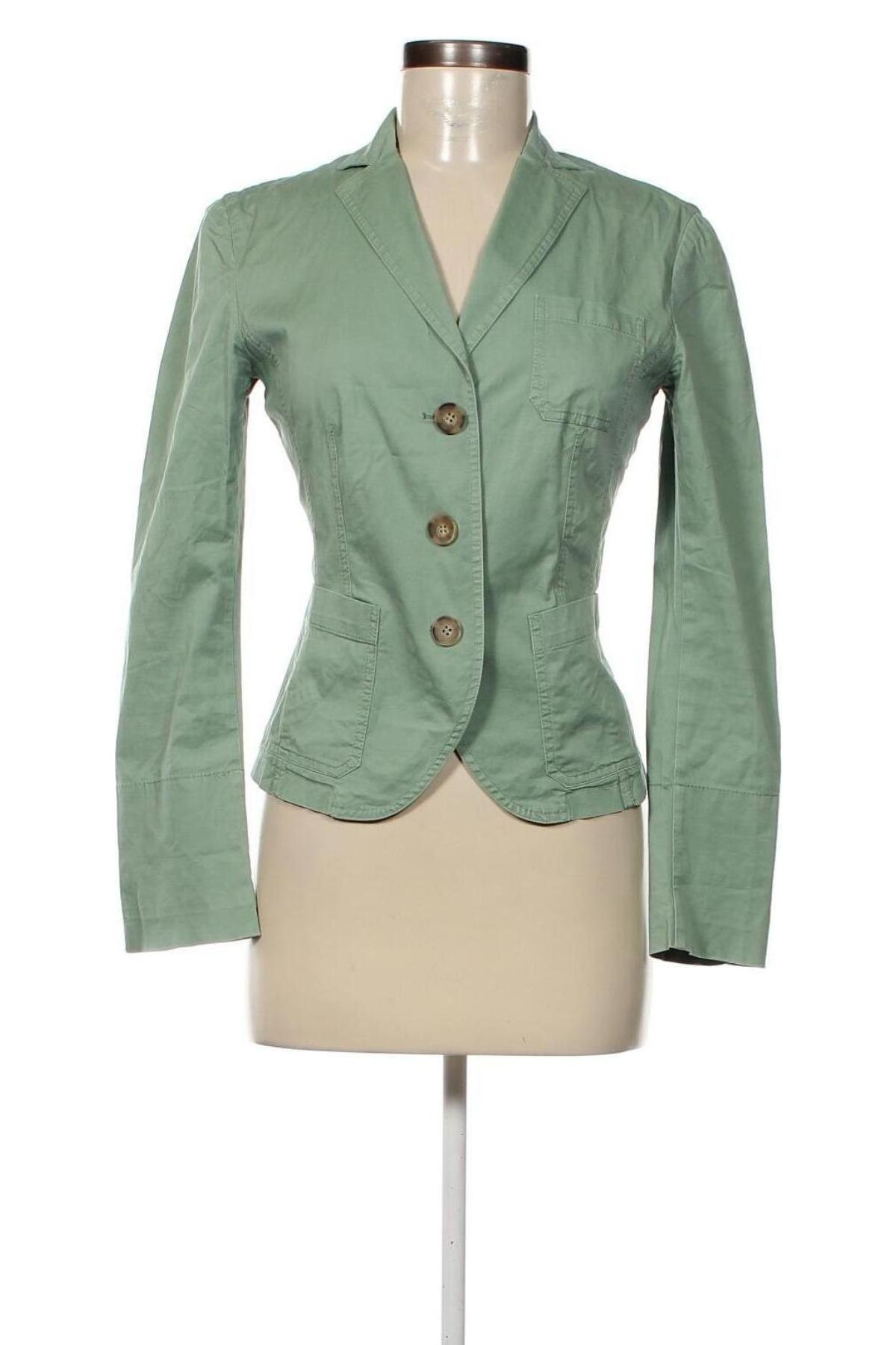 Γυναικείο σακάκι United Colors Of Benetton, Μέγεθος S, Χρώμα Πράσινο, Τιμή 16,01 €
