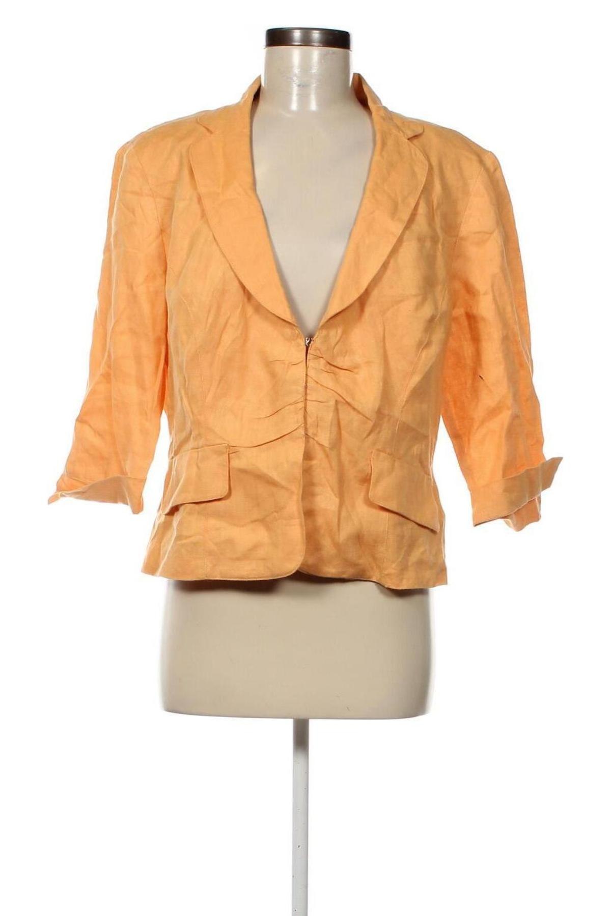 Damen Blazer Vera Varelli, Größe XL, Farbe Orange, Preis 16,84 €