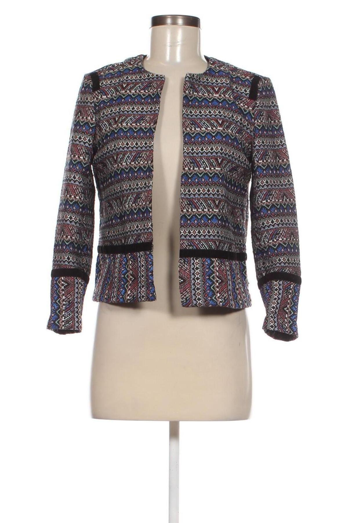 Дамско сако Vero Moda, Размер S, Цвят Многоцветен, Цена 16,40 лв.