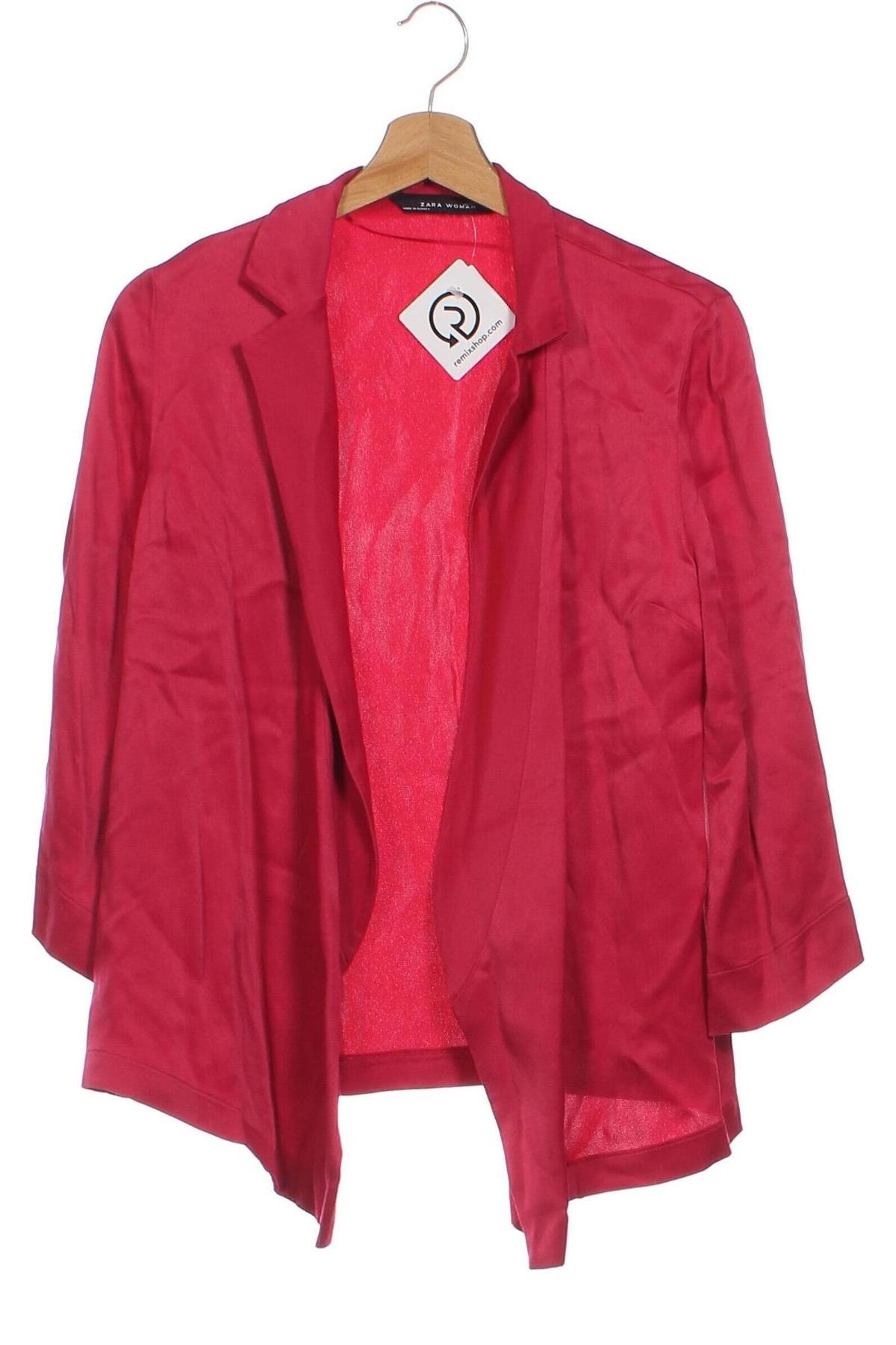Dámské sako  Zara, Velikost XS, Barva Růžová, Cena  409,00 Kč