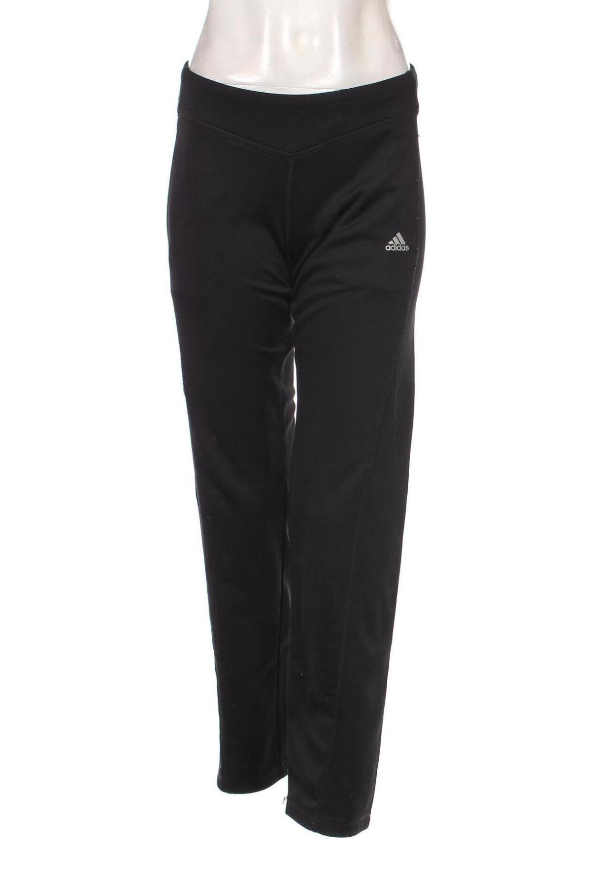 Pantaloni trening de femei Adidas, Mărime M, Culoare Negru, Preț 121,38 Lei