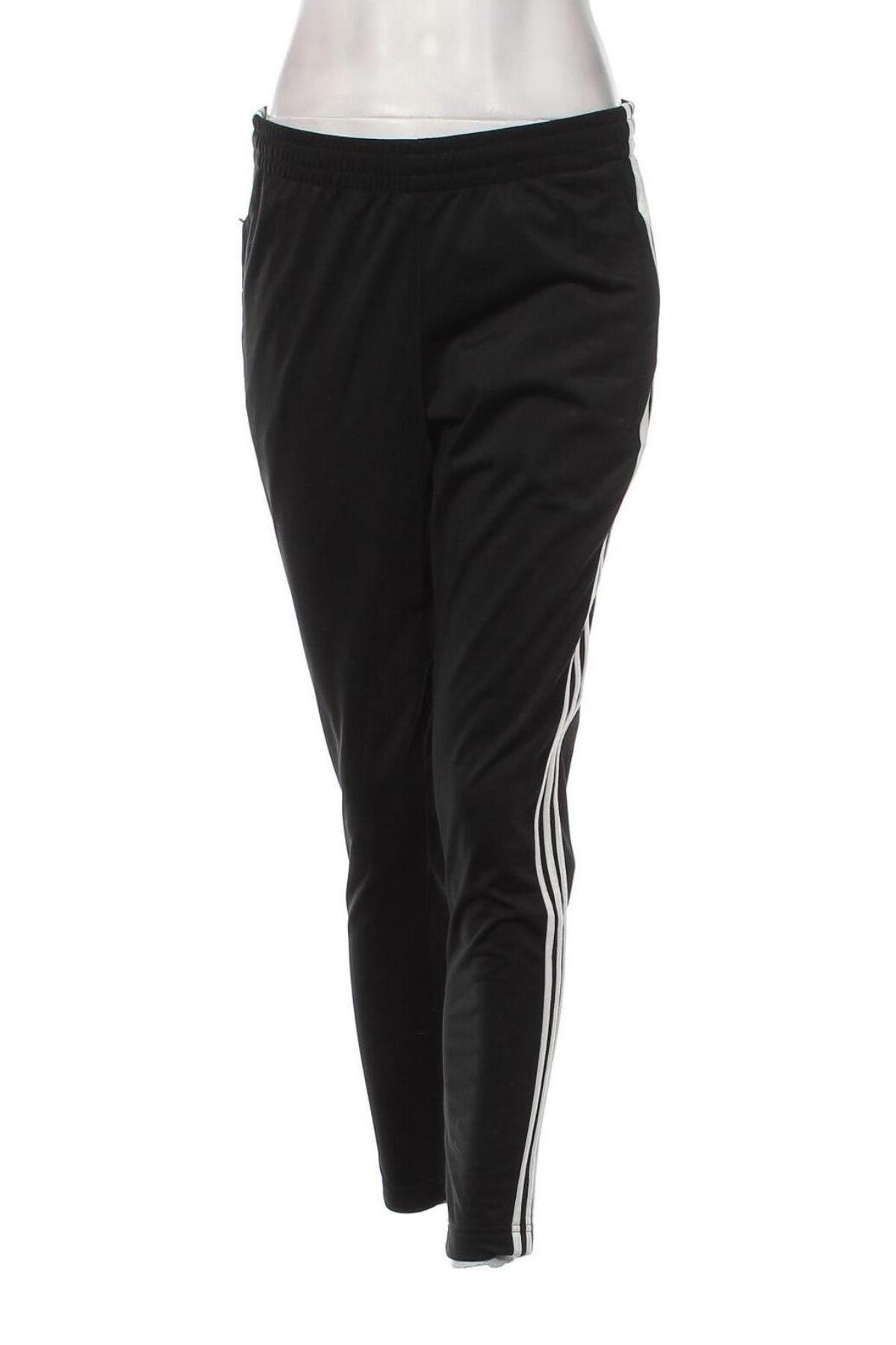 Γυναικείο αθλητικό παντελόνι Adidas, Μέγεθος S, Χρώμα Μαύρο, Τιμή 20,97 €