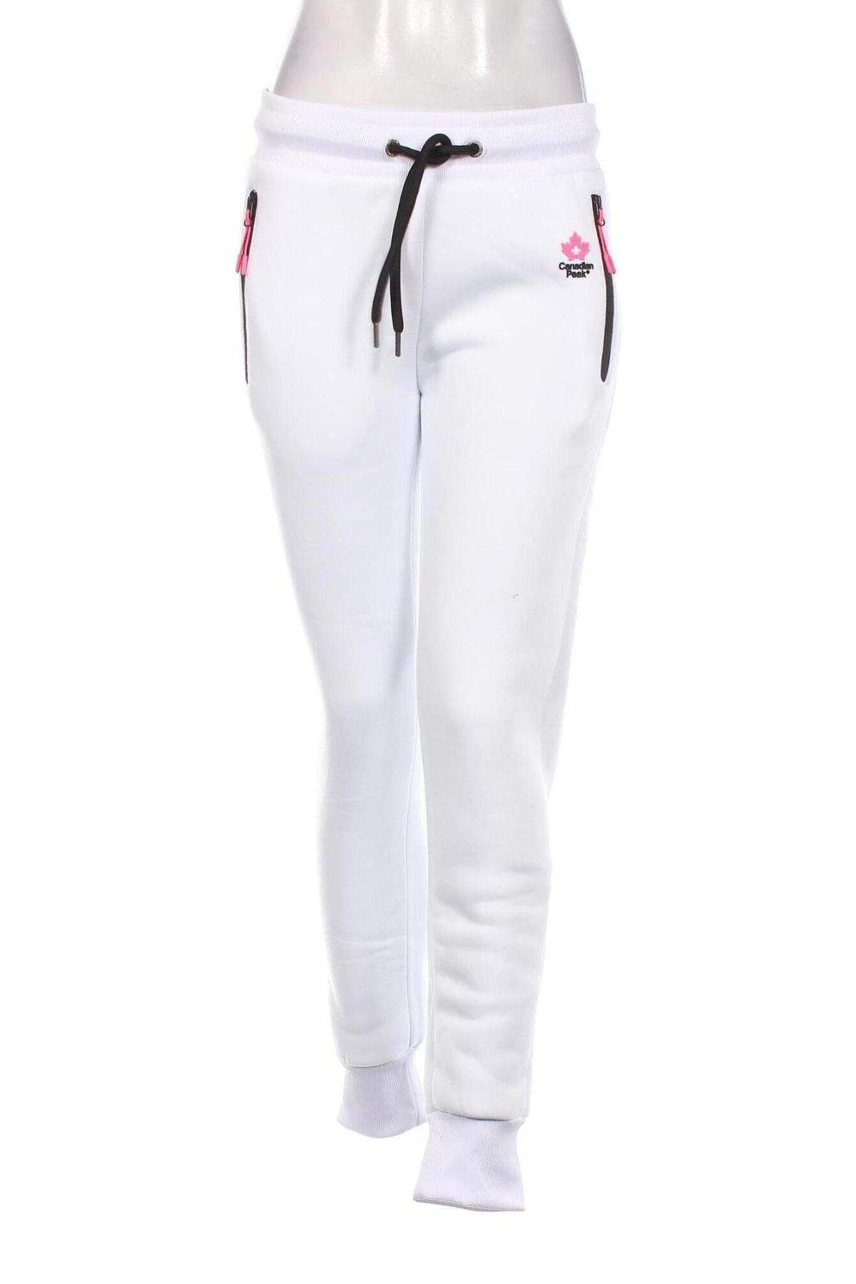 Γυναικείο αθλητικό παντελόνι Canadian Peak, Μέγεθος S, Χρώμα Λευκό, Τιμή 26,37 €
