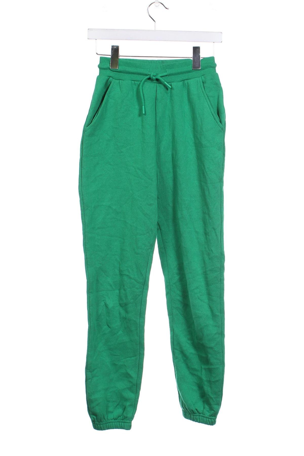 Γυναικείο αθλητικό παντελόνι Fb Sister, Μέγεθος XXS, Χρώμα Πράσινο, Τιμή 8,07 €
