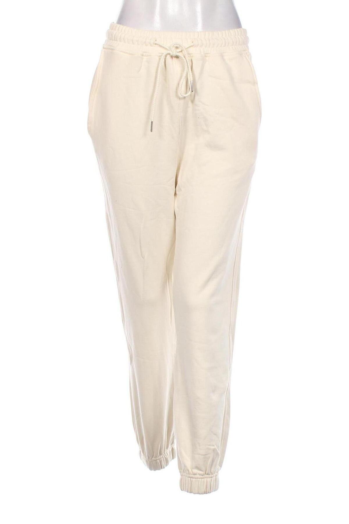 Γυναικείο αθλητικό παντελόνι Grace & Mila, Μέγεθος S, Χρώμα Εκρού, Τιμή 15,98 €