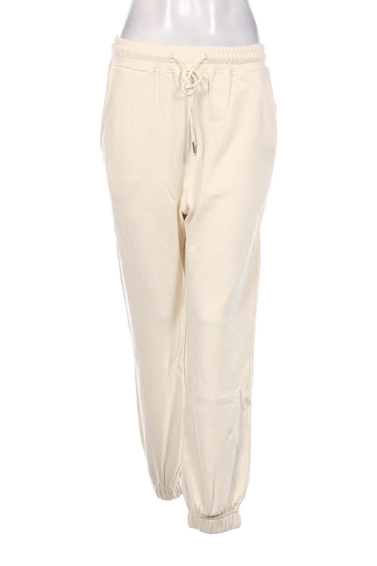 Γυναικείο αθλητικό παντελόνι Grace & Mila, Μέγεθος S, Χρώμα Εκρού, Τιμή 14,38 €