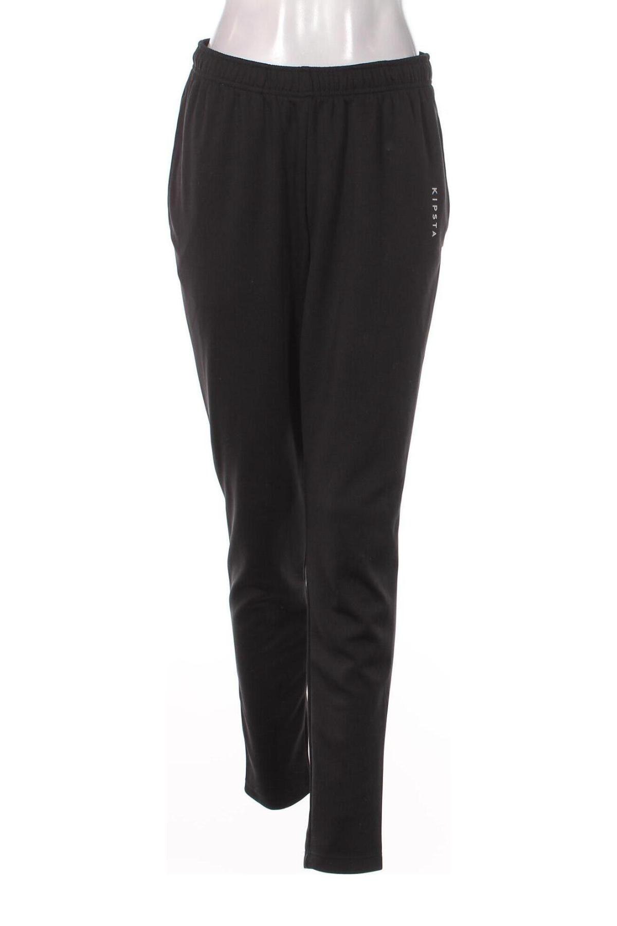 Γυναικείο αθλητικό παντελόνι Kipsta, Μέγεθος L, Χρώμα Μαύρο, Τιμή 8,45 €