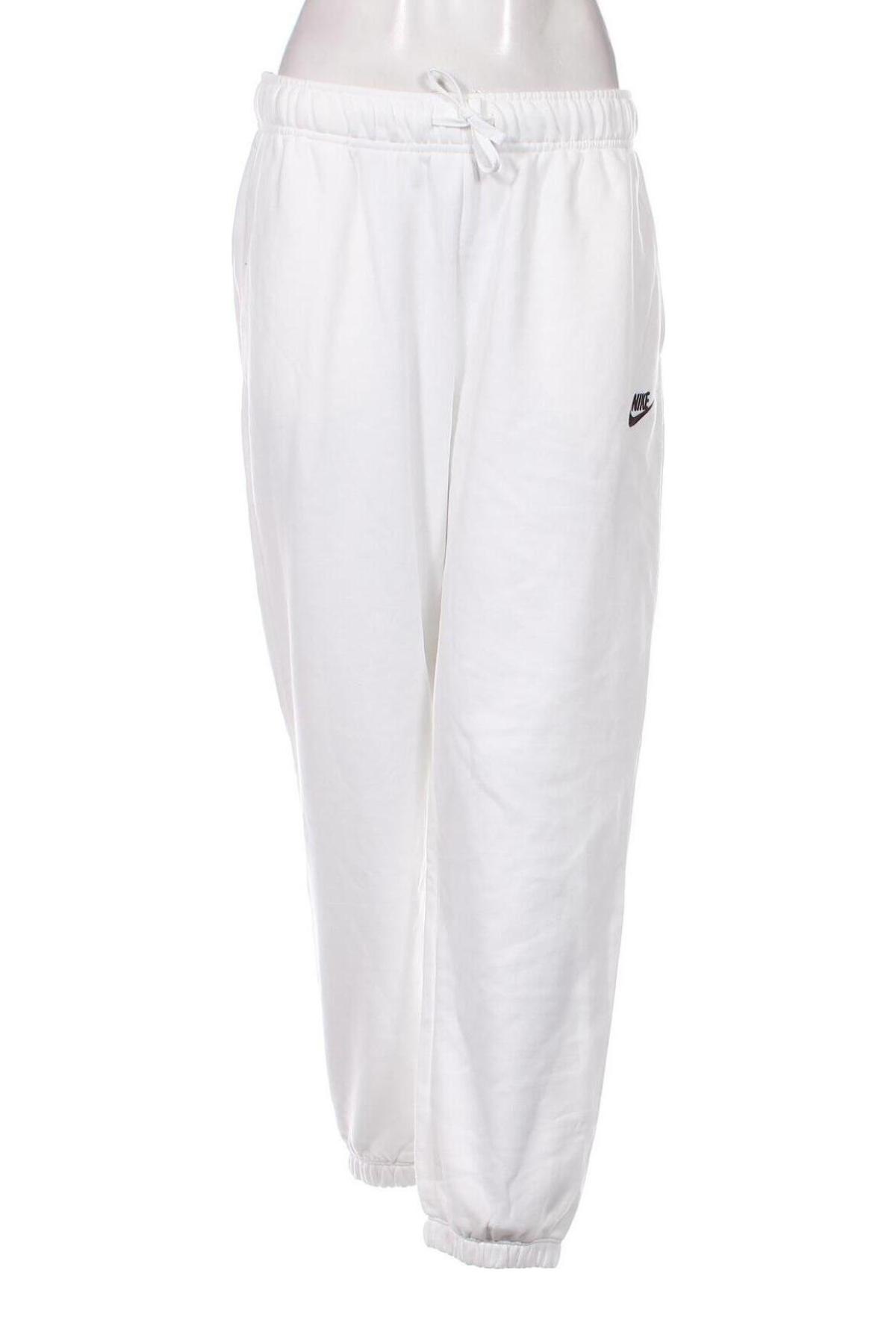 Γυναικείο αθλητικό παντελόνι Nike, Μέγεθος S, Χρώμα Λευκό, Τιμή 47,94 €
