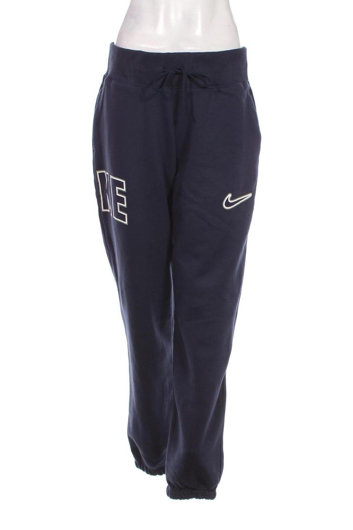 Pantaloni trening de femei Nike, Mărime S, Culoare Albastru, Preț 305,92 Lei