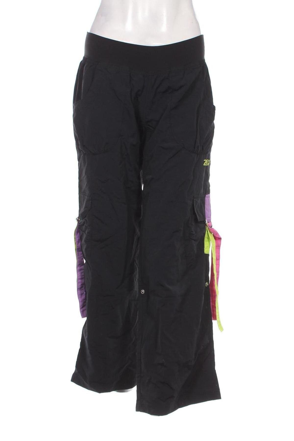 Γυναικείο αθλητικό παντελόνι Zumba, Μέγεθος M, Χρώμα Μαύρο, Τιμή 7,52 €