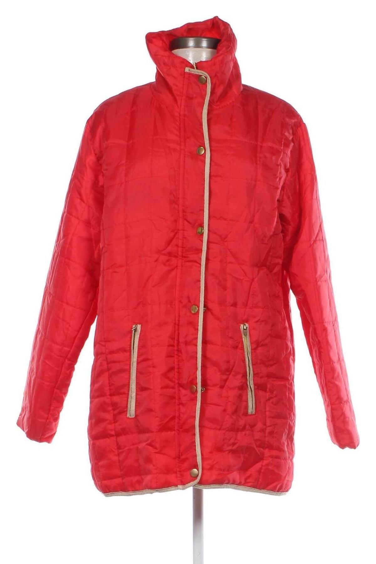 Dámska bunda , Veľkosť L, Farba Červená, Cena  9,53 €