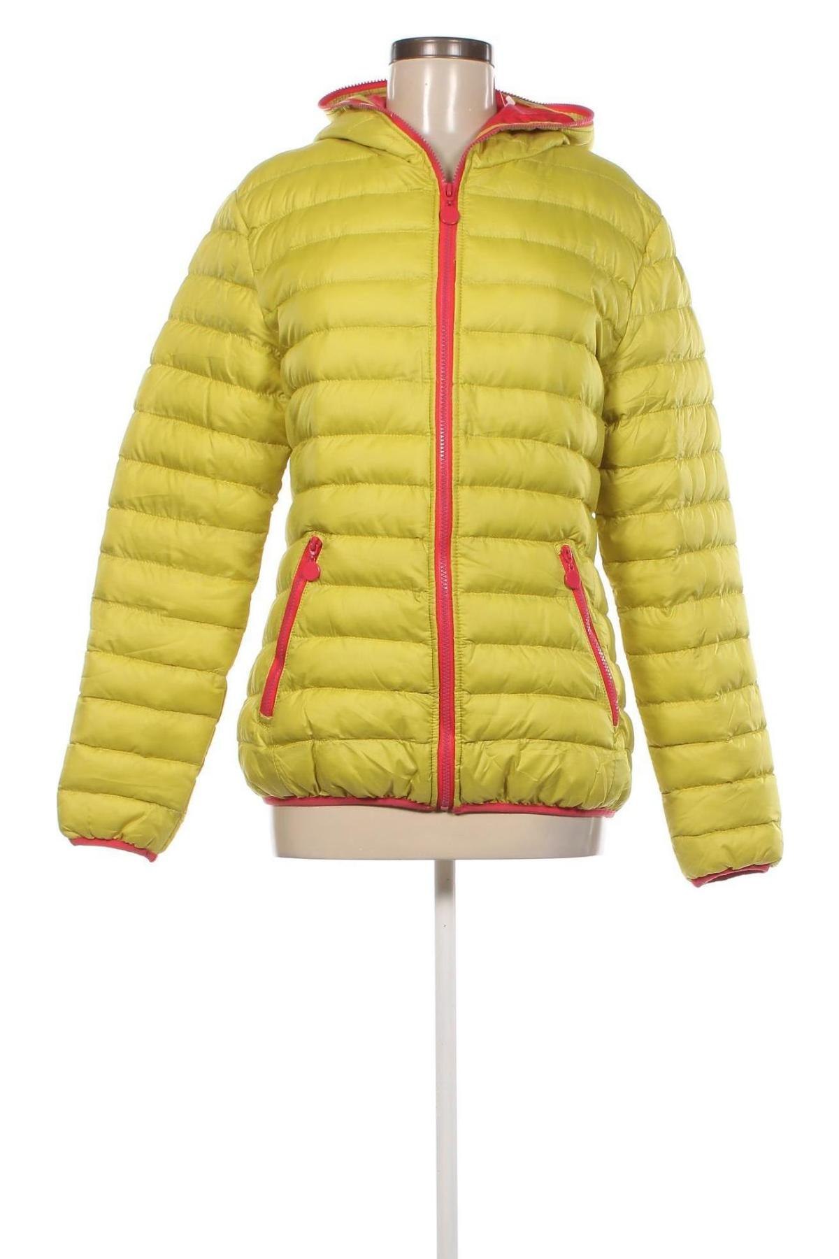 Γυναικείο μπουφάν, Μέγεθος 5XL, Χρώμα Κίτρινο, Τιμή 25,24 €