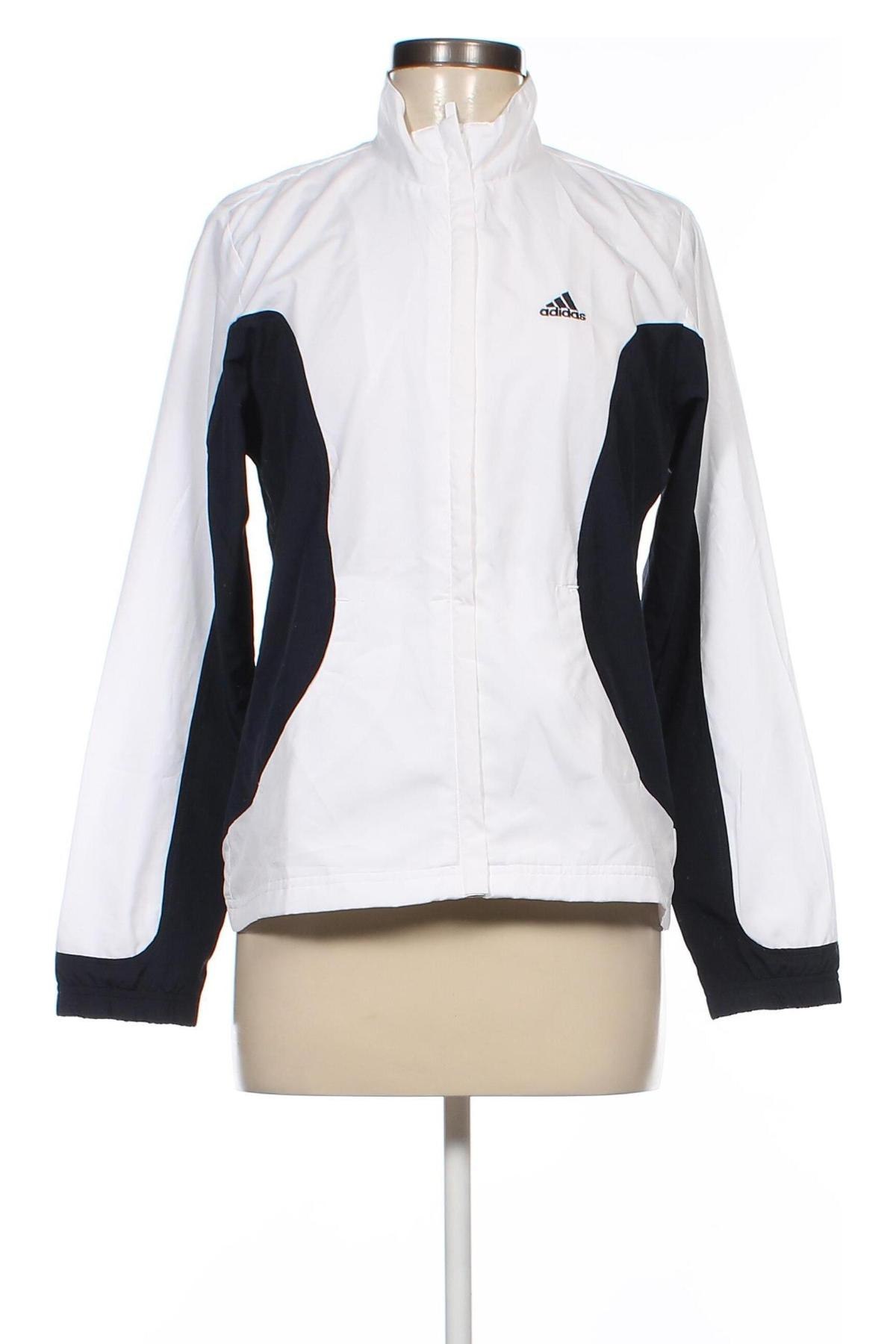 Γυναικείο μπουφάν Adidas, Μέγεθος M, Χρώμα Λευκό, Τιμή 18,37 €