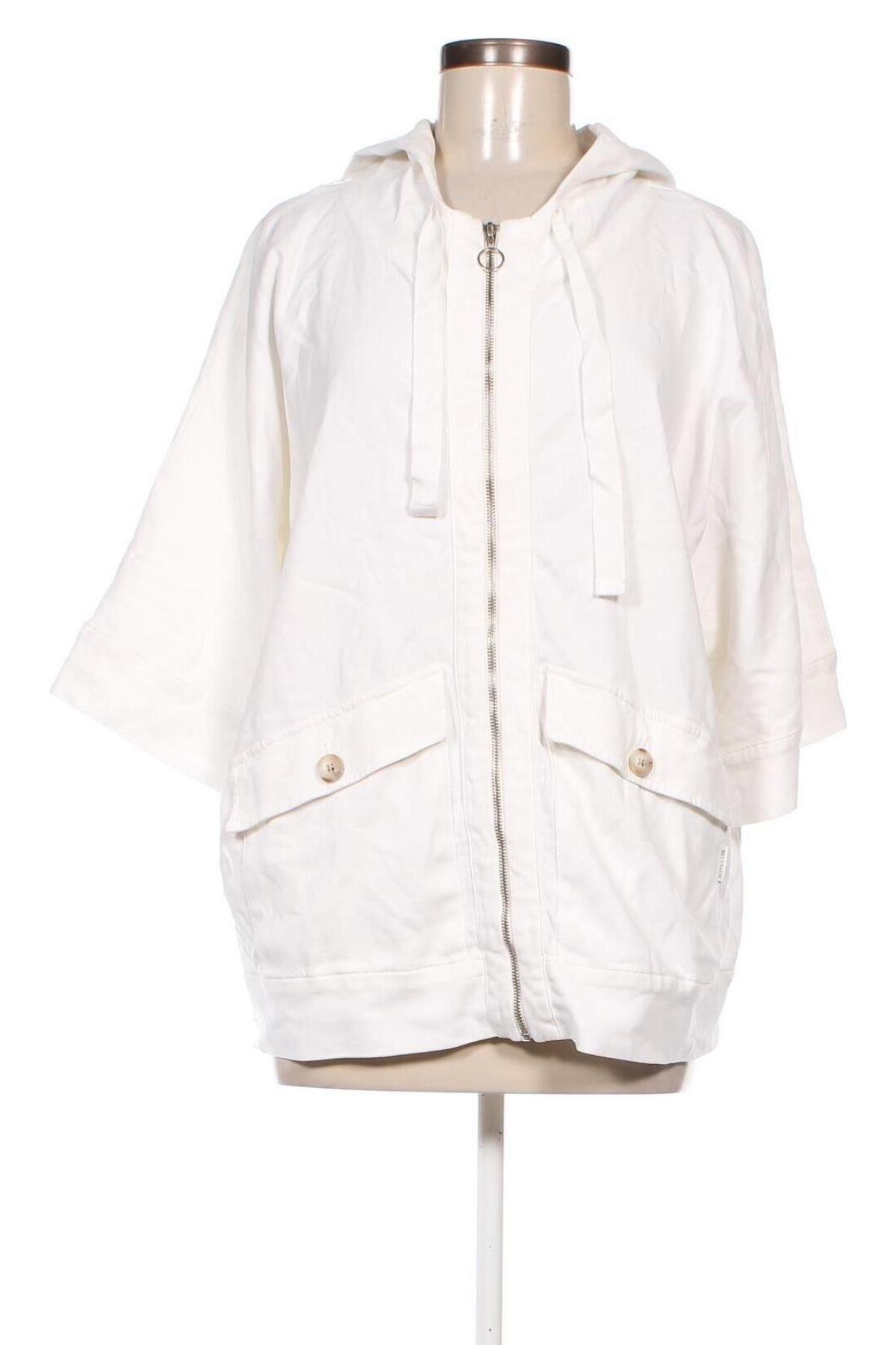 Γυναικείο μπουφάν Betty & Co, Μέγεθος XL, Χρώμα Λευκό, Τιμή 24,77 €