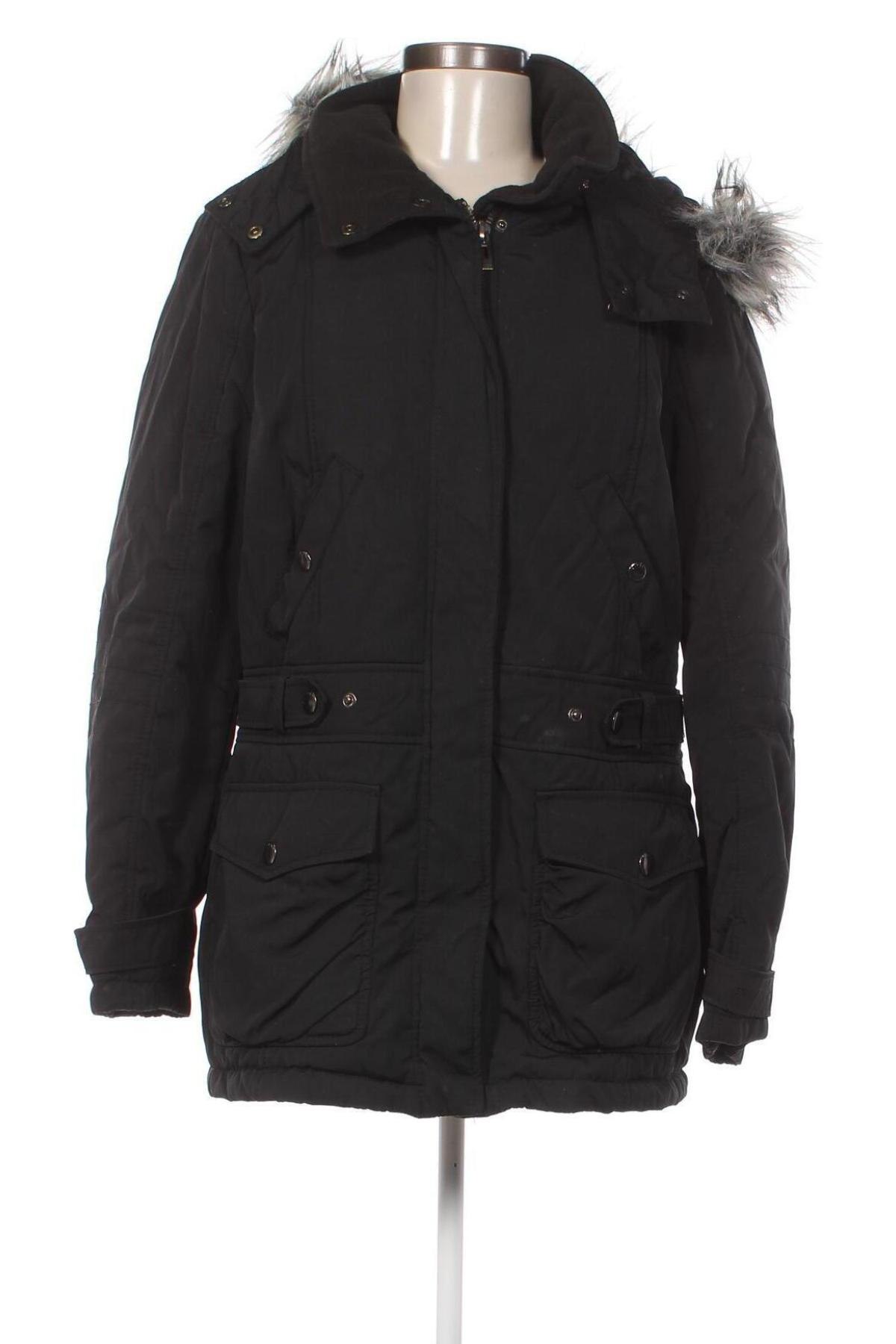 Γυναικείο μπουφάν Esprit, Μέγεθος XL, Χρώμα Μαύρο, Τιμή 20,71 €
