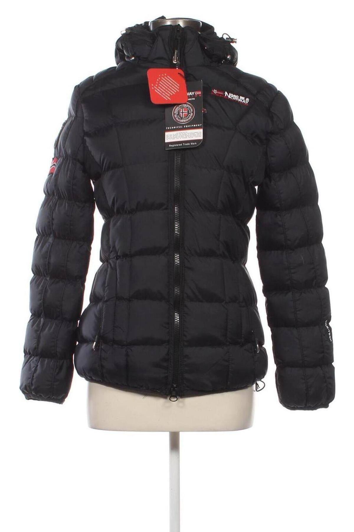 Dámská bunda  Geographical Norway, Velikost M, Barva Černá, Cena  3 589,00 Kč