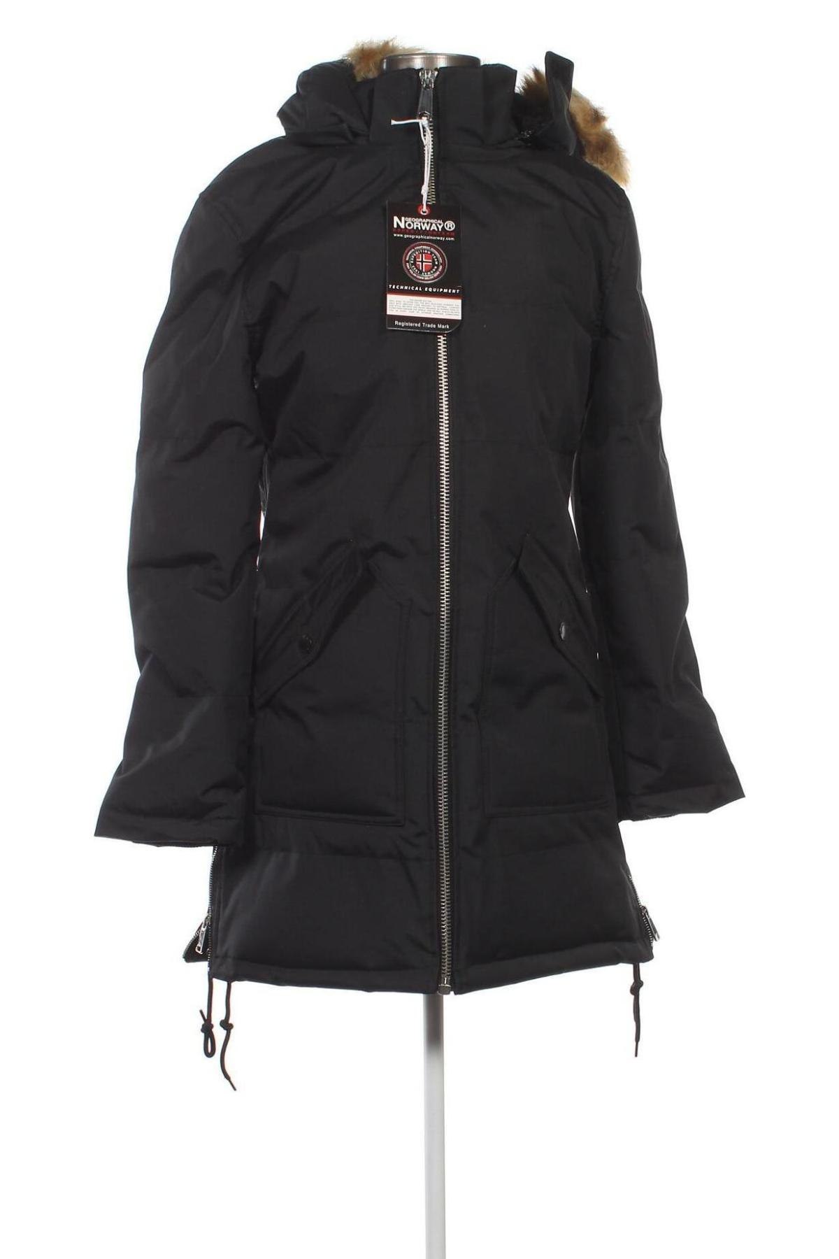 Γυναικείο μπουφάν Geographical Norway, Μέγεθος M, Χρώμα Μαύρο, Τιμή 127,65 €