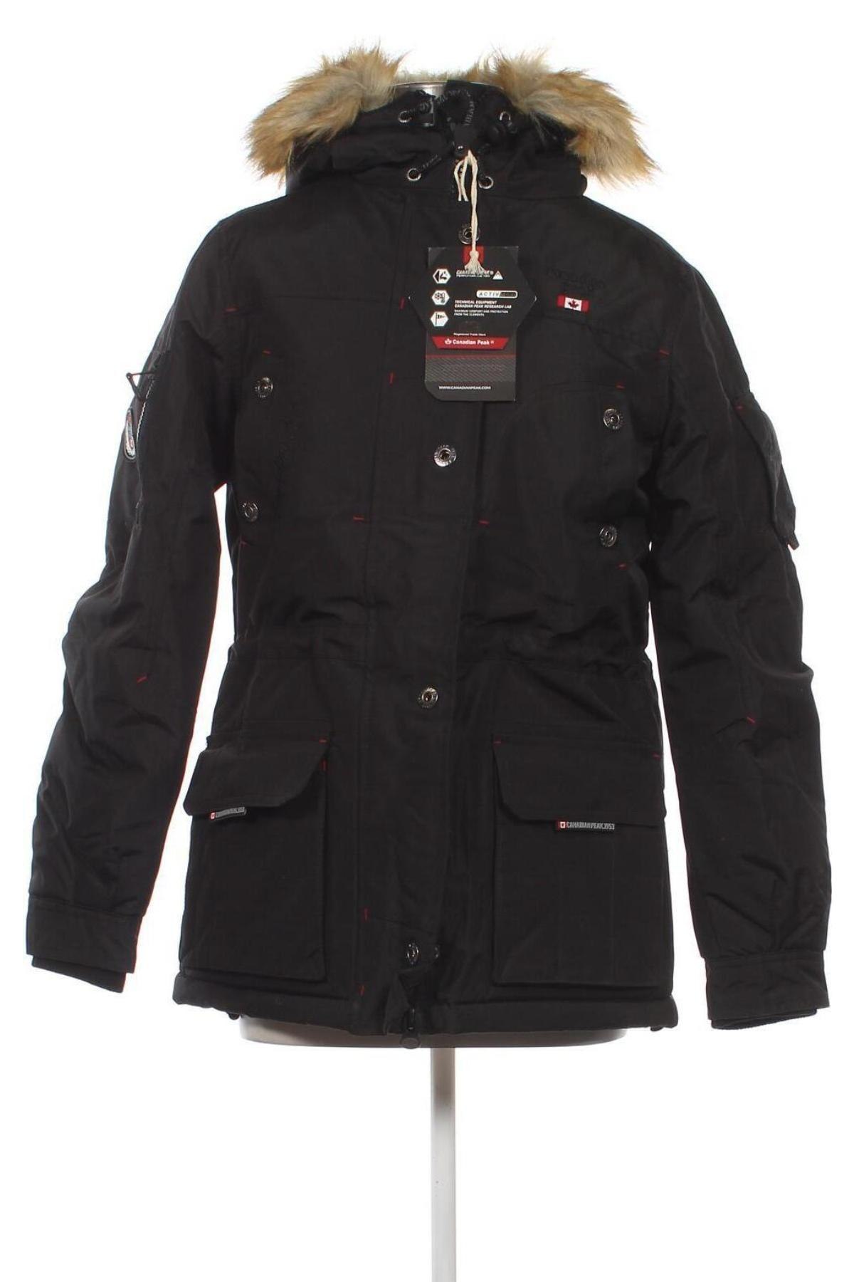Γυναικείο μπουφάν Geographical Norway, Μέγεθος S, Χρώμα Μαύρο, Τιμή 98,20 €