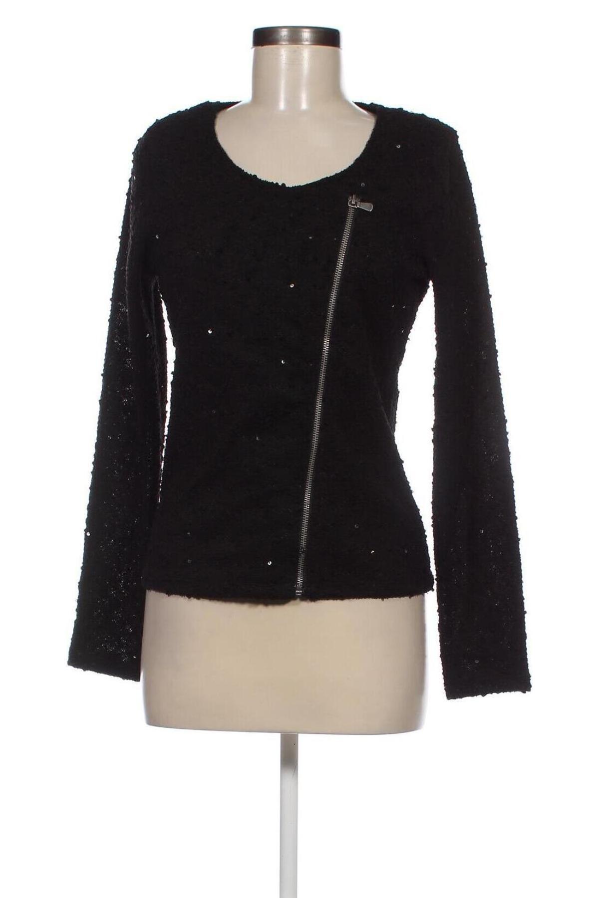 Γυναικείο μπουφάν Gina, Μέγεθος L, Χρώμα Μαύρο, Τιμή 10,39 €