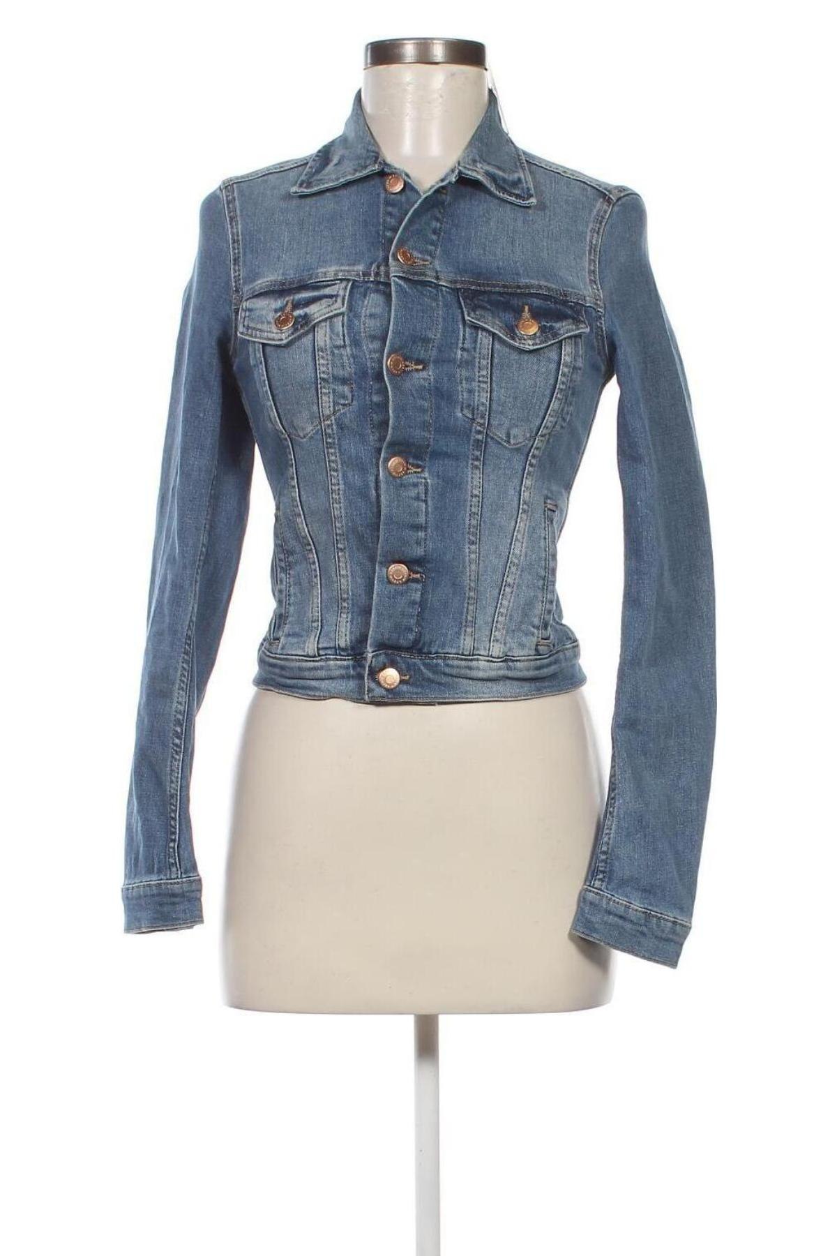 Γυναικείο μπουφάν H&M, Μέγεθος XXS, Χρώμα Μπλέ, Τιμή 10,55 €