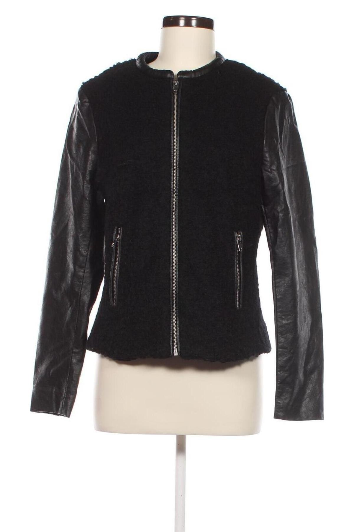 Γυναικείο μπουφάν H&M, Μέγεθος XL, Χρώμα Μαύρο, Τιμή 16,33 €