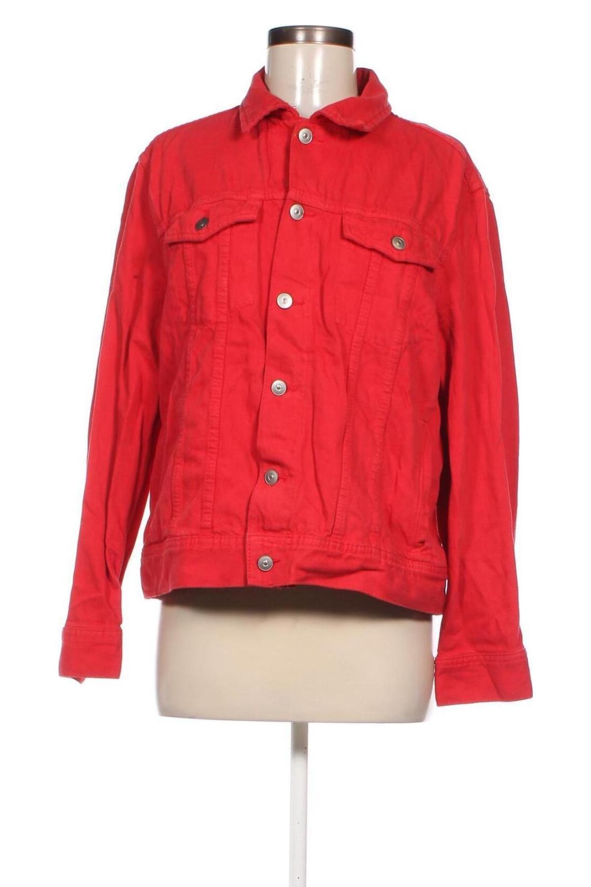 Γυναικείο μπουφάν H&M, Μέγεθος M, Χρώμα Κόκκινο, Τιμή 13,42 €