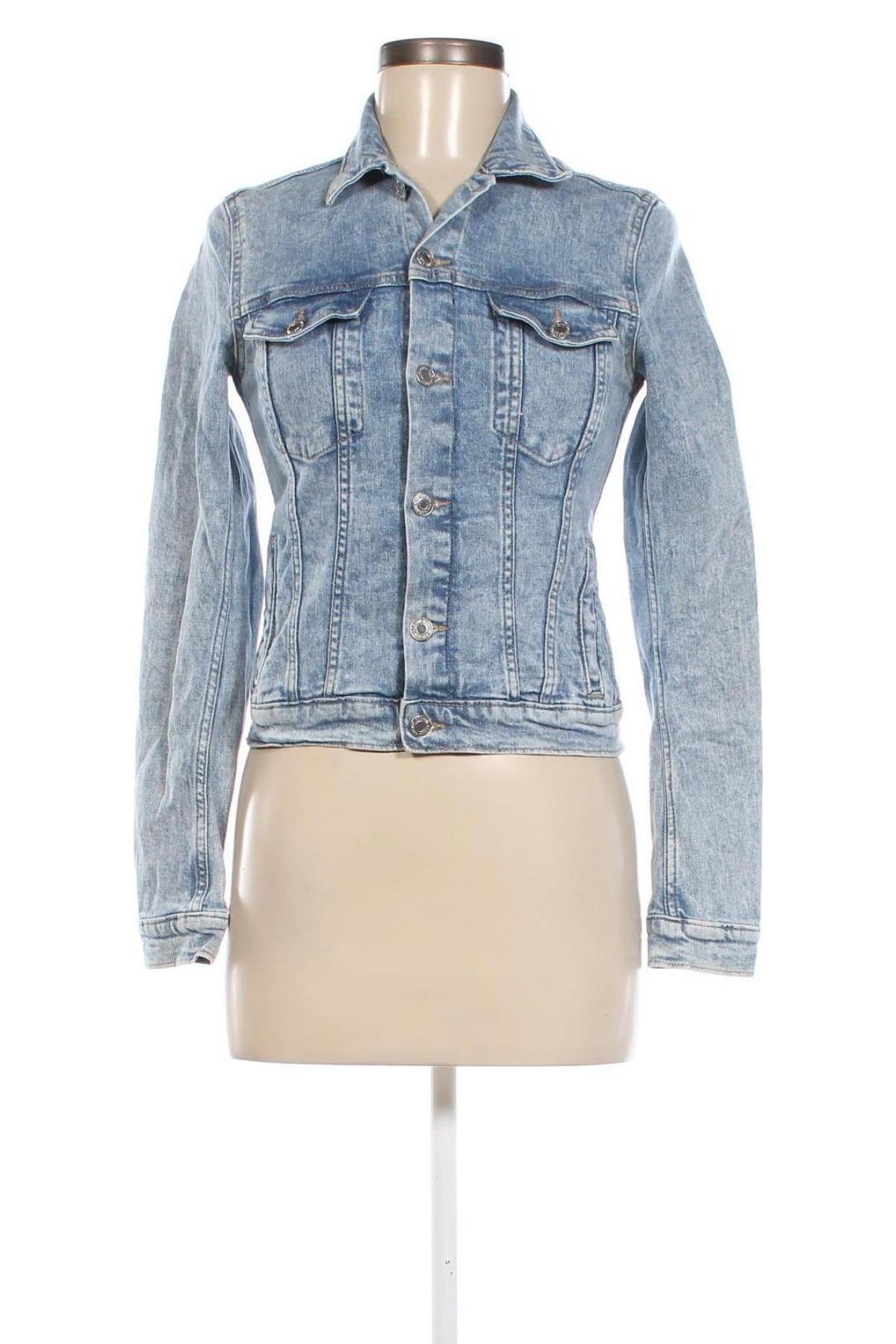 Γυναικείο μπουφάν H&M, Μέγεθος XS, Χρώμα Μπλέ, Τιμή 12,06 €