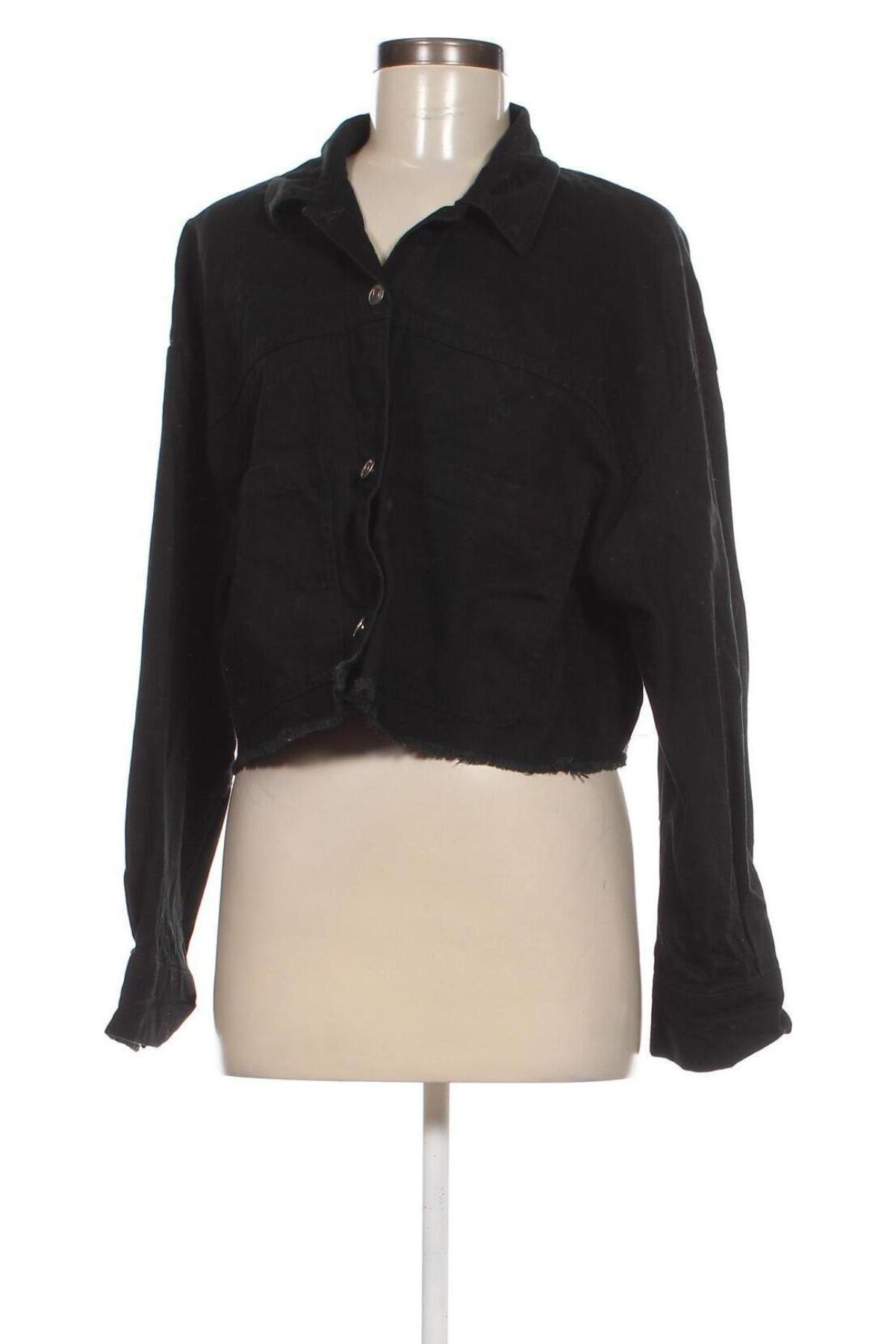 Γυναικείο μπουφάν H&M Divided, Μέγεθος L, Χρώμα Μαύρο, Τιμή 29,39 €