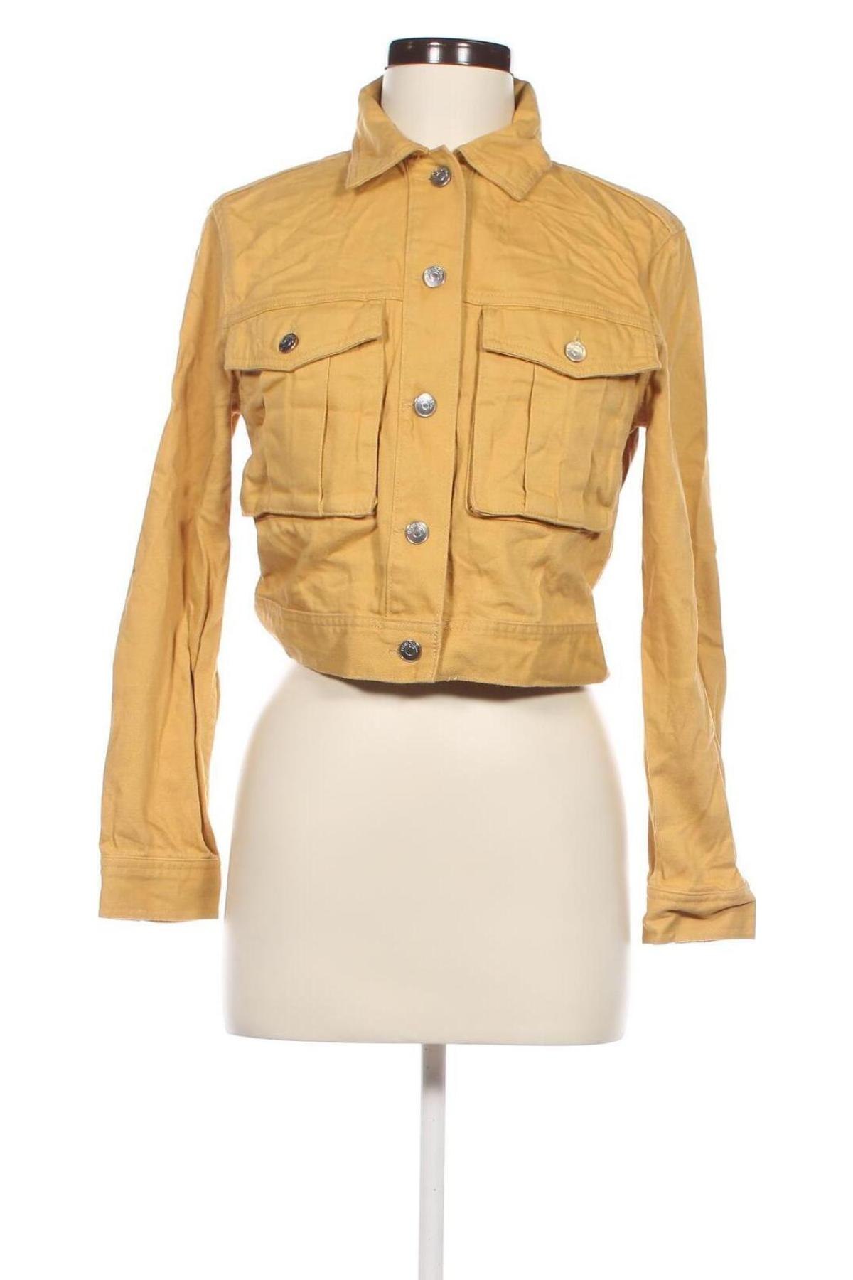 Damenjacke H&M Divided, Größe XS, Farbe Gelb, Preis € 10,86