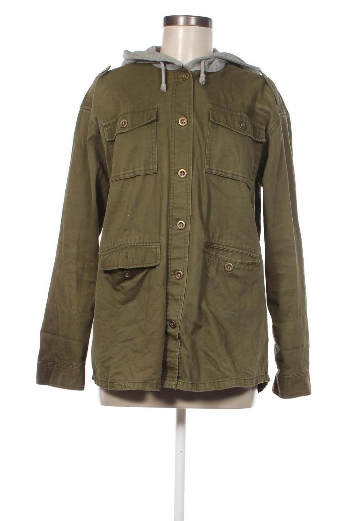 Γυναικείο μπουφάν H&M Divided, Μέγεθος S, Χρώμα Πράσινο, Τιμή 13,99 €