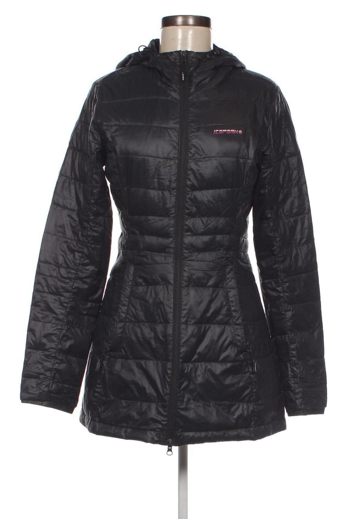 Γυναικείο μπουφάν Icepeak, Μέγεθος S, Χρώμα Μαύρο, Τιμή 24,77 €