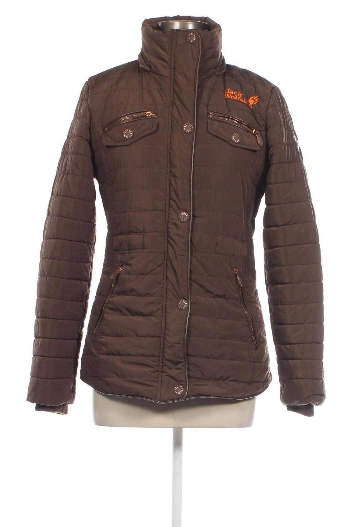 Damenjacke Jack Wolfskin, Größe S, Farbe Braun, Preis € 56,50