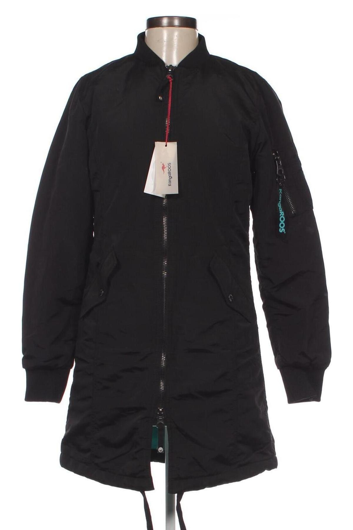 Γυναικείο μπουφάν Kangaroos, Μέγεθος XS, Χρώμα Μαύρο, Τιμή 62,77 €