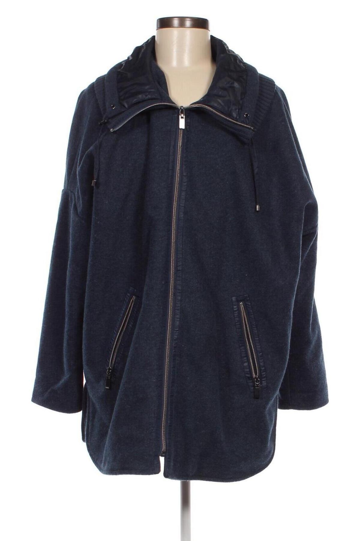 Γυναικείο μπουφάν Laura Torelli, Μέγεθος XL, Χρώμα Μπλέ, Τιμή 21,17 €